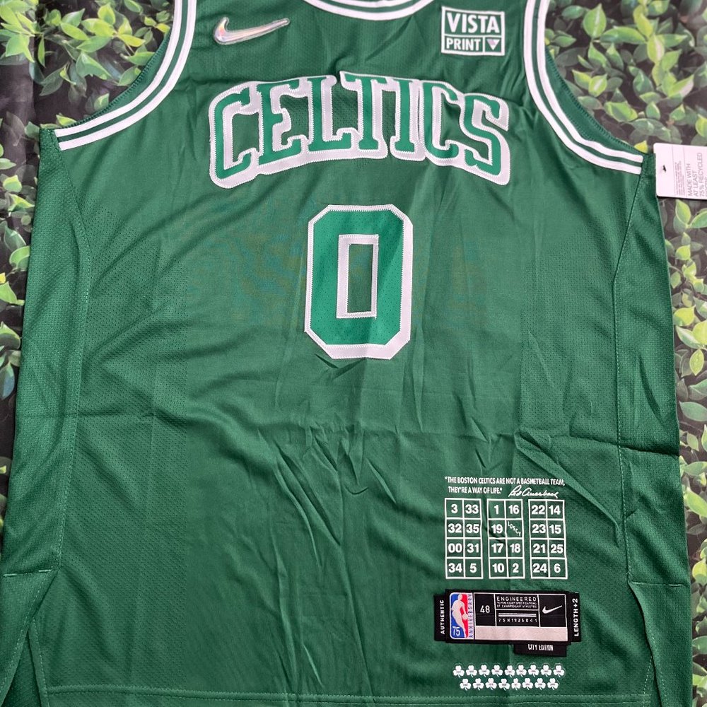 Jayson Tatum Boston Celtics Diamond Edition Jersey